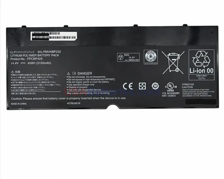 Fujitsu FPCBP425AP replacement laptop battery for LifeBook T936