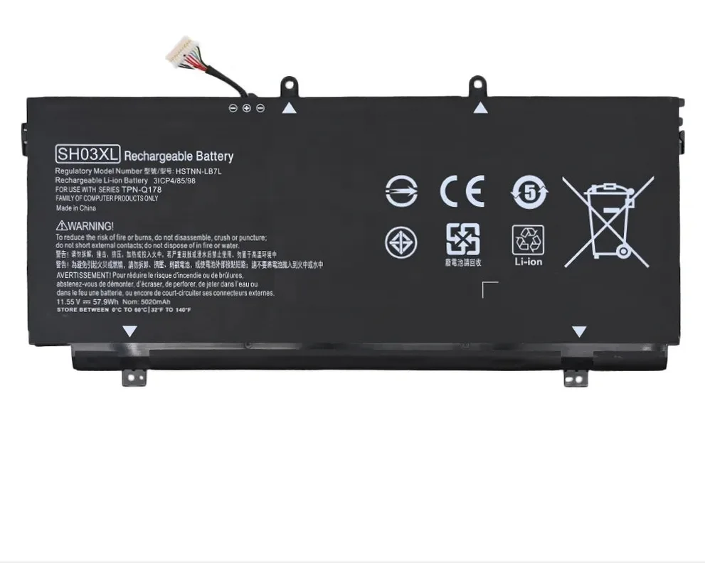 HP 13T-AB000 Battery for ENVY 13" and Spectre x360 HP 13T-AB000 replacement laptop battery