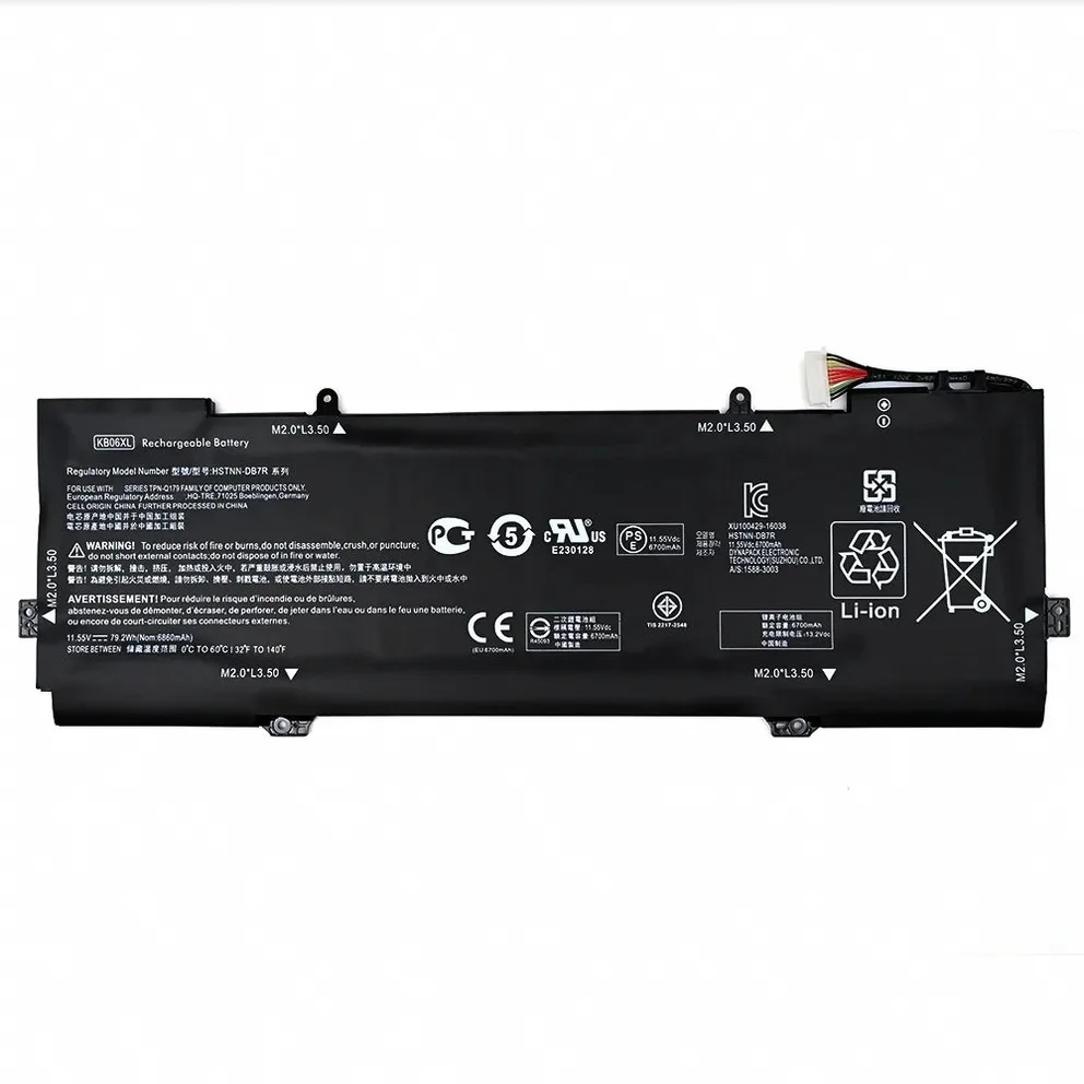 HP 15-BL112DX Battery for Spectre X360 15" Series HP 15-BL112DX replacement laptop battery