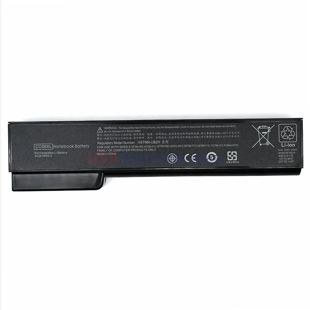 HP 6565B battery HP 6565B replacement laptop battery for ProBook 6565B
