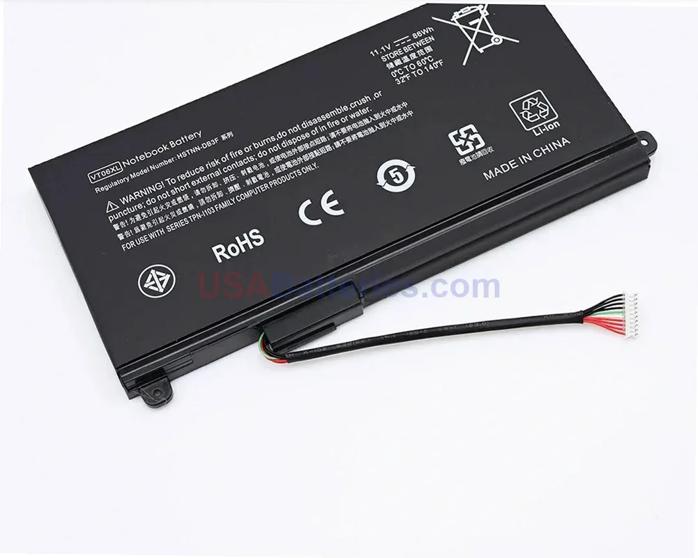 HP 657503-001 battery HP 657503-001 replacement laptop battery for Envy 17-3000