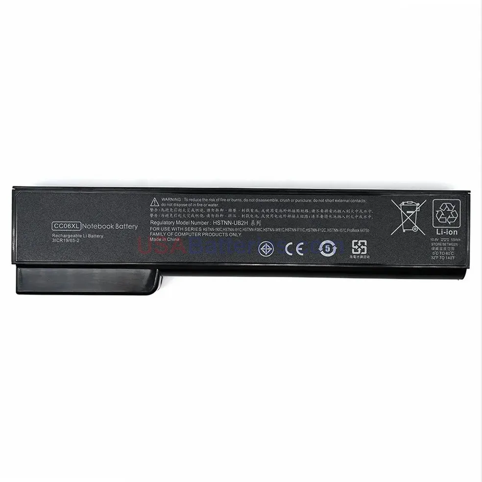 HP 8460W battery HP 8460W replacement laptop battery for EliteBook 8460W