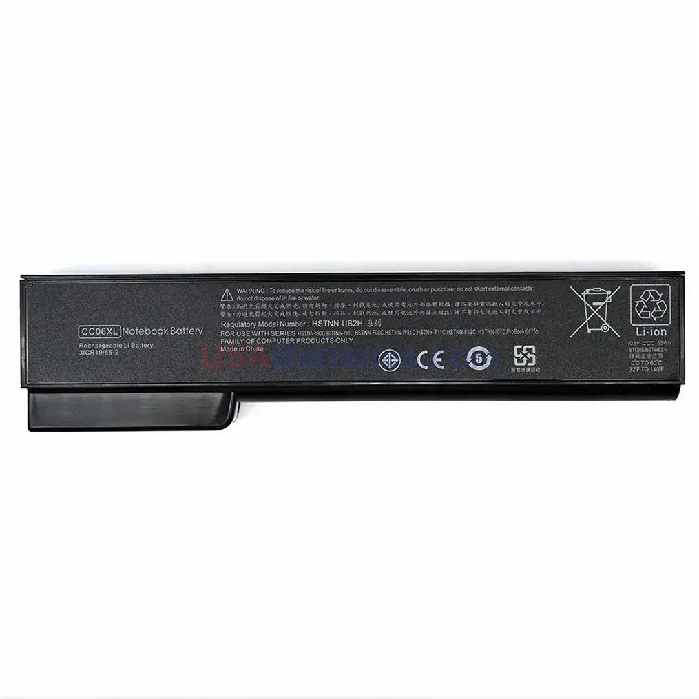 HP 8470W battery HP 8470W replacement laptop battery for HP EliteBook 8470W