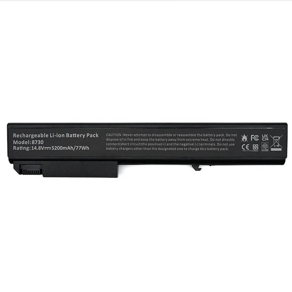 HP 8740P Battery for EliteBook 8530p, 8540p and 8730p HP 8740P replacement laptop battery