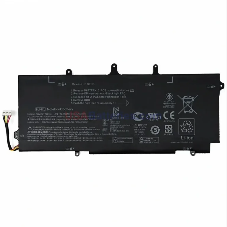 HP BL06XL replacement laptop battery for BL 06XL