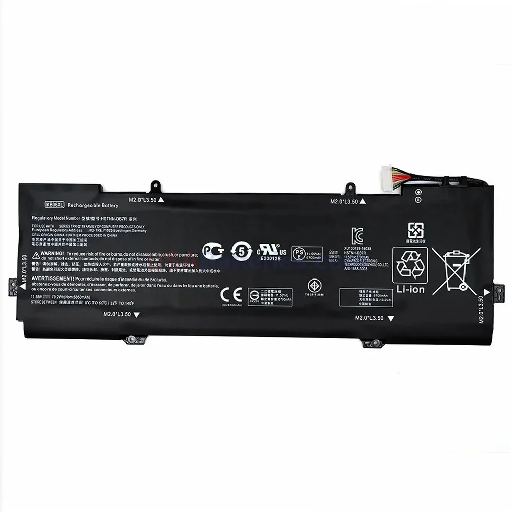 HP BL075NR battery HP BL075NR replacement laptop battery for Spectre x360 15-B