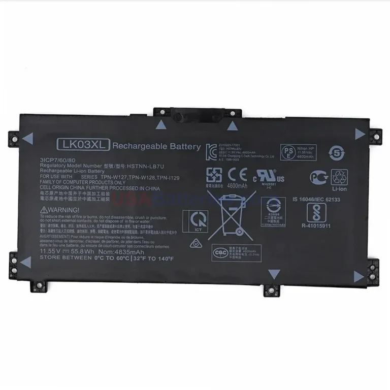 HP BP011DX replacement laptop battery for ENVY X360 15-BP