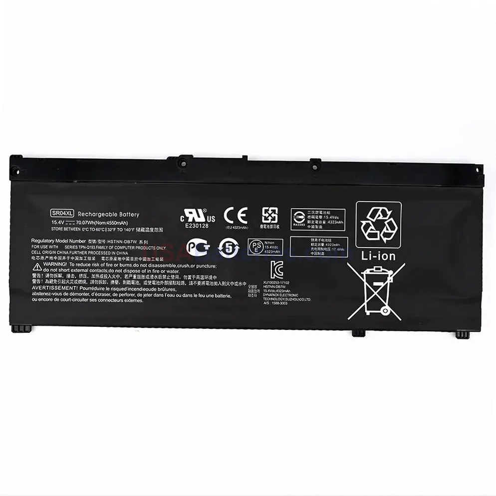 HP CE015DX battery HP CE015DX replacement laptop battery for Omen 15-CE