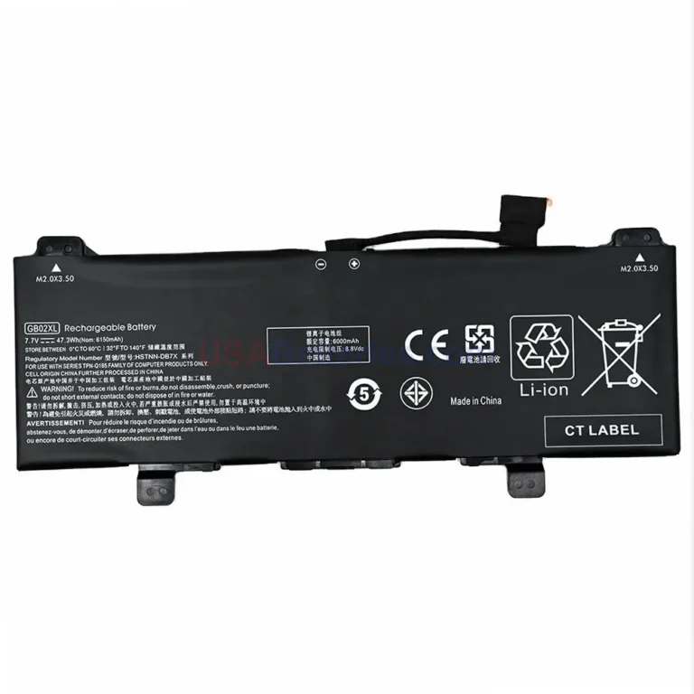 HP GB02XL replacement laptop battery for Chromebook 14-DB