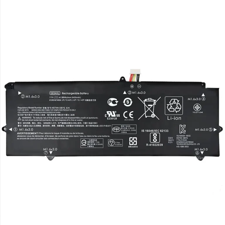 Hp HSTNN-DB7Q replacement laptop battery