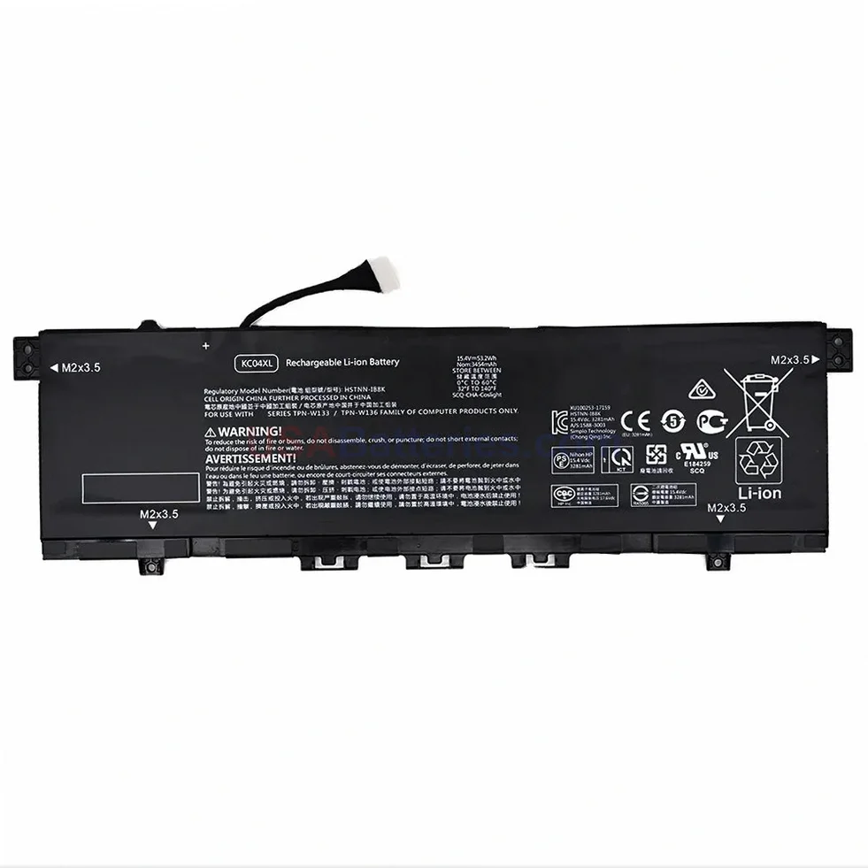 HP HSTNN-DB8P battery HP HSTNN-DB8P replacement laptop battery for Envy 13 AH