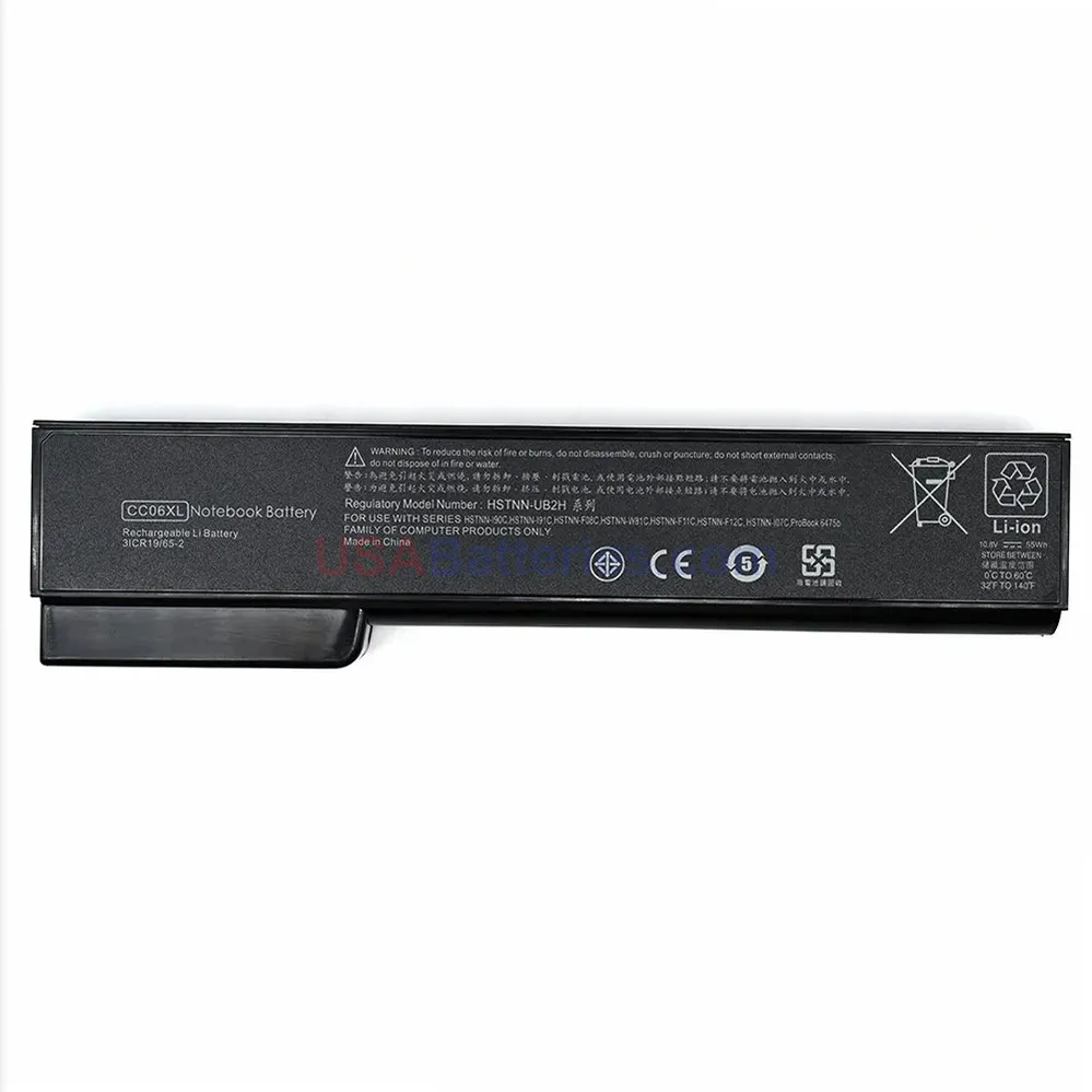 HP HSTNN-I91C battery HP HSTNN-I91C replacement laptop battery for EliteBook 8460p 8460w 8560p
