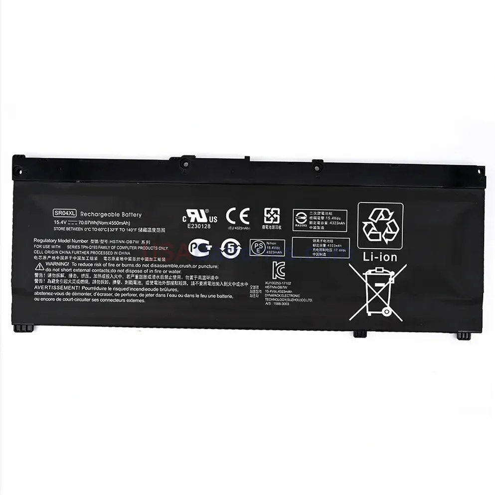 HP HSTNN-IB7Z battery HP HSTNN-IB7Z replacement laptop battery for HP Omen 15-ce
