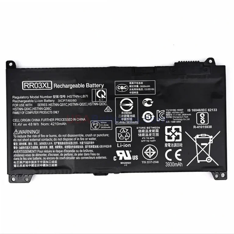 HP HSTNN-Q02C replacement laptop battery for ProBook 430 440 450 455 470 G4
