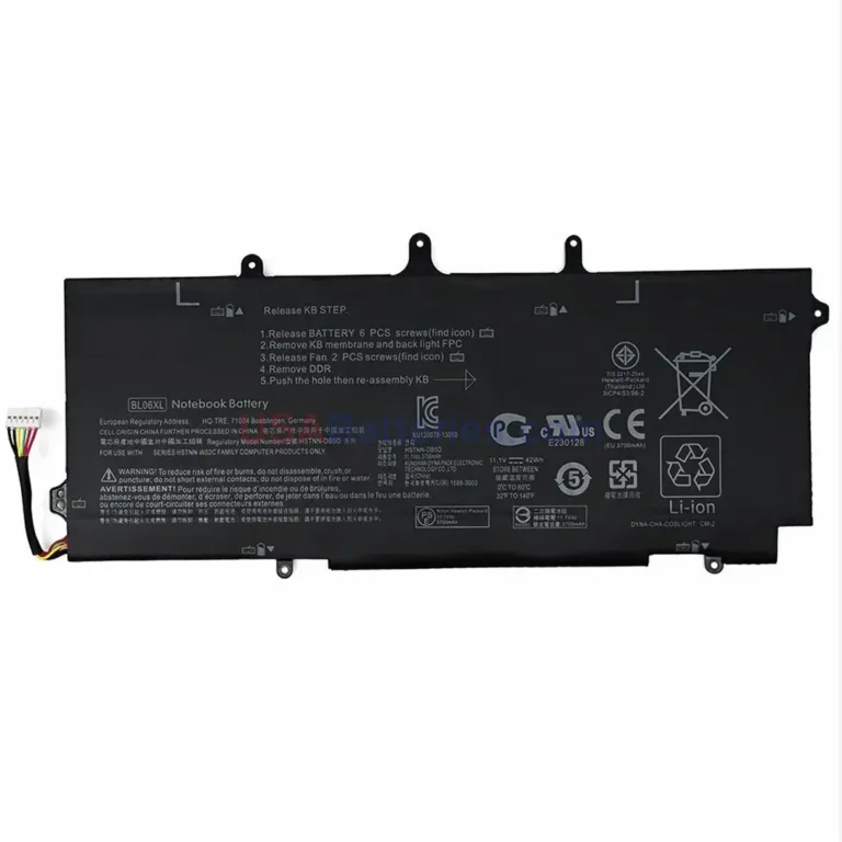 HP HSTNN-W02C replacement laptop battery