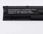 HP K104 replacement laptop battery