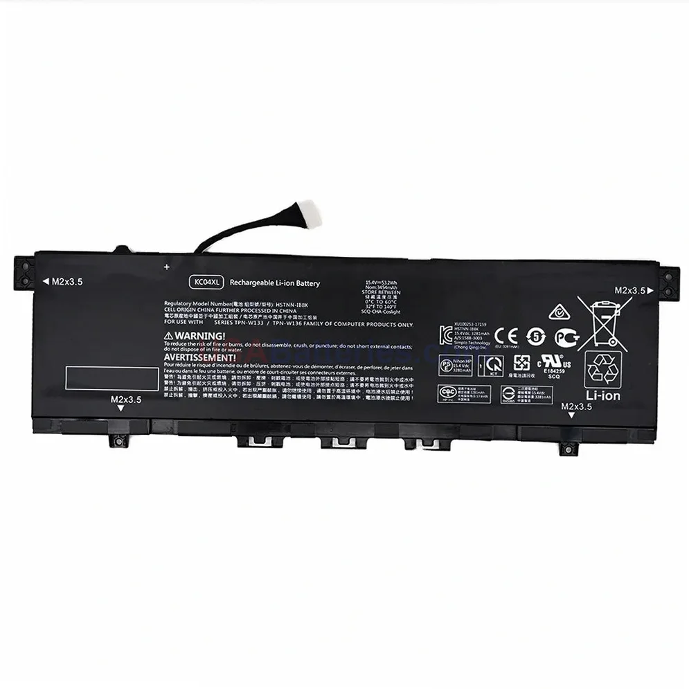 HP KC04XL battery HP KC04XL replacement laptop battery for Envy X360 13-AG 13-AR 13-AH 13-AQ