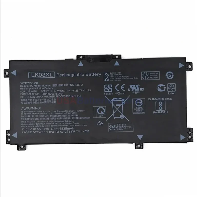 HP LK03052XL replacement laptop battery for ENVY X360 15-BP