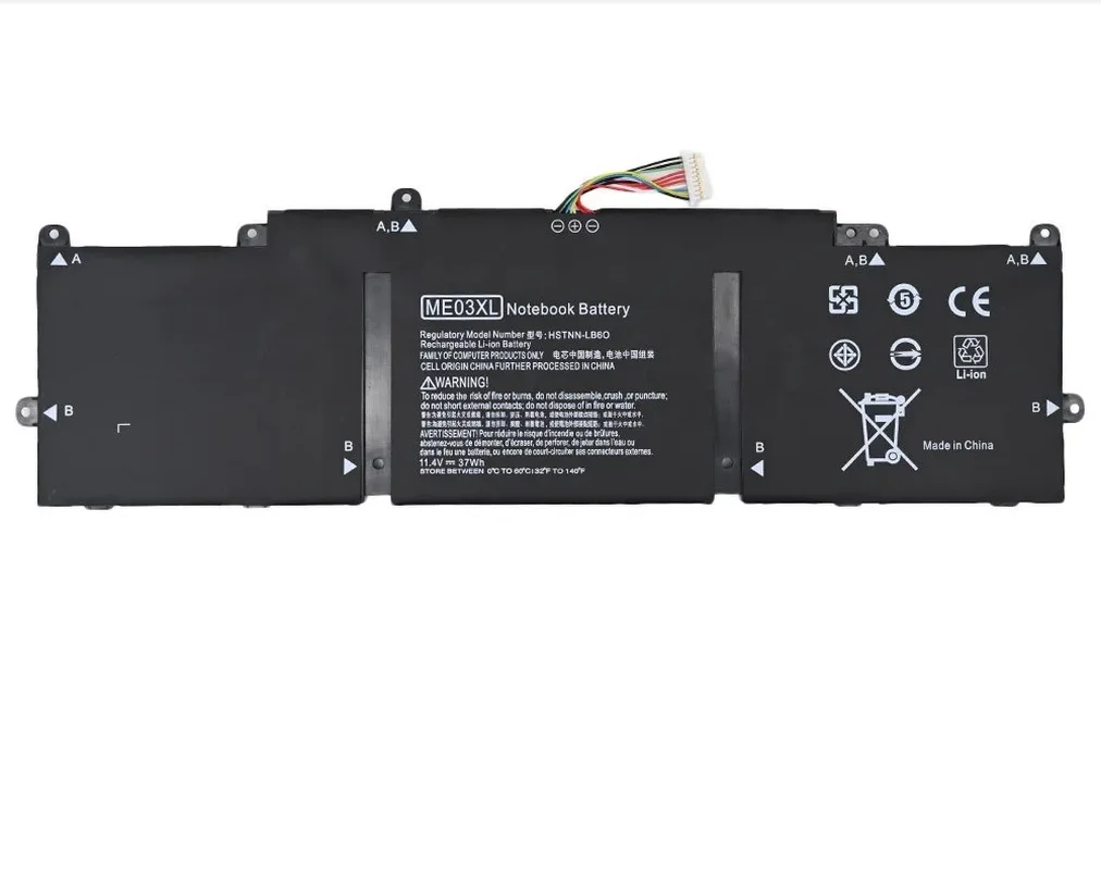 HP ME03XL Battery for Envy x360, Pavilion and Stream Series HP ME03XL replacement laptop battery