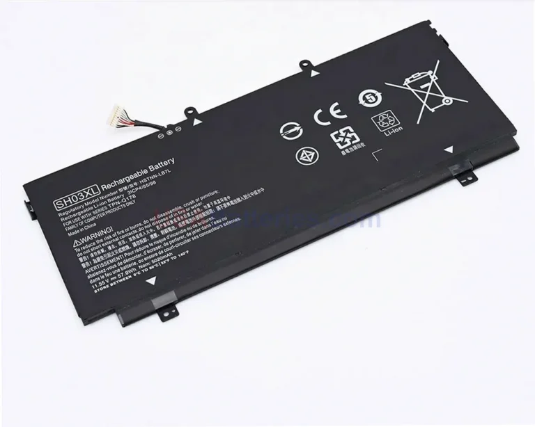 HP SH03XL replacement laptop battery for Spectre x360 13