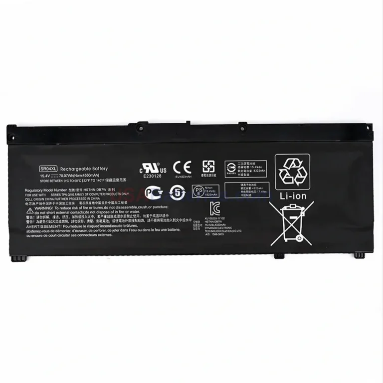 HP SR04XL replacement laptop battery for HP Omen 15-ce