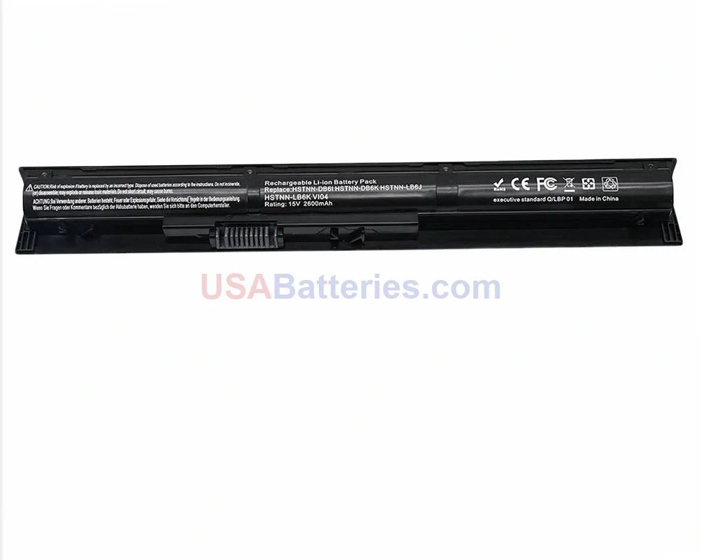 HP VI04 battery HP VI04 replacement laptop battery for Pavilion 15