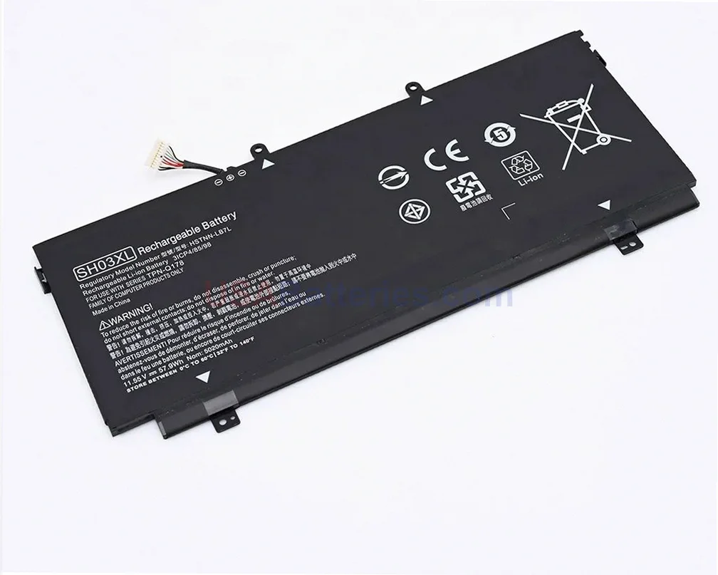 HP W012TU battery HP W012TU replacement laptop battery for Spectre 13 X360