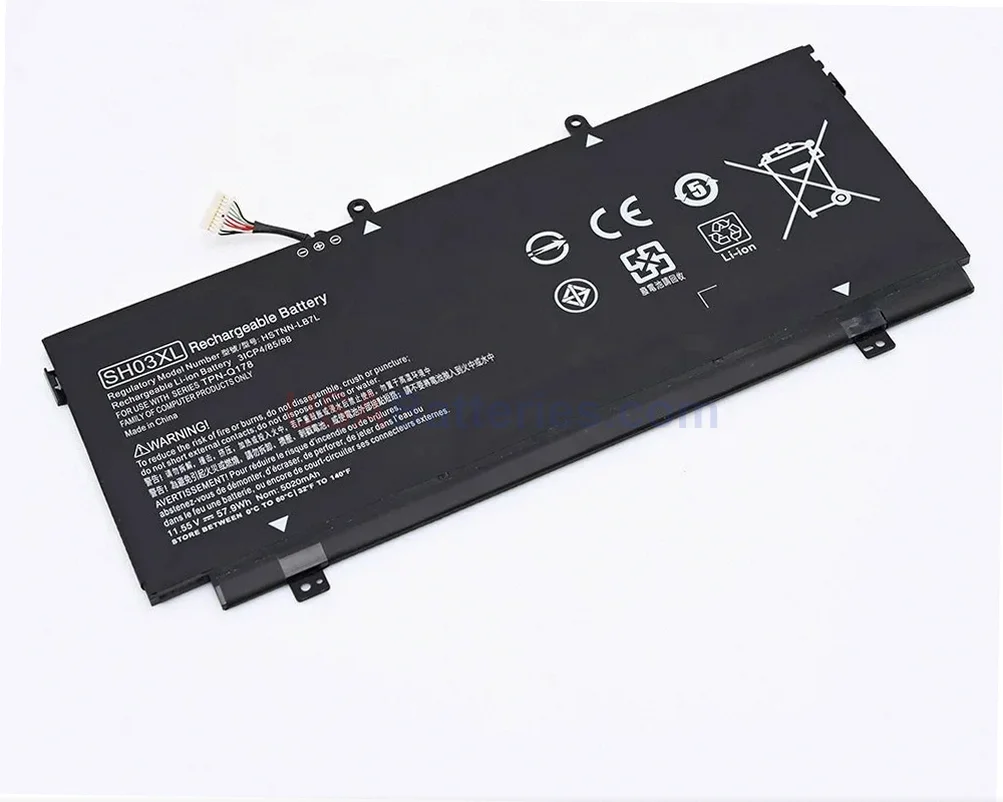HP W013DX battery HP W013DX replacement laptop battery for Spectre X360 13-W