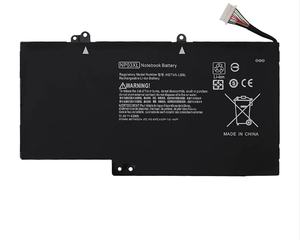 HP NP03XL Replacement Battery for Pavilion X360 13-A010DX Series HP NP03XL replacement laptop battery