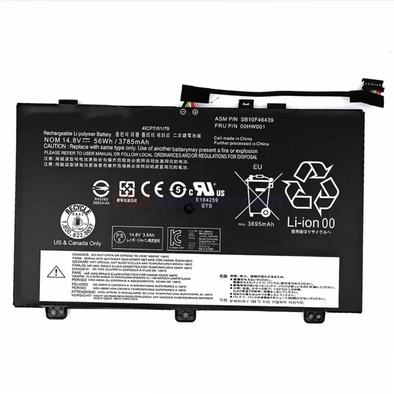 Lenovo 00HW001 replacement laptop battery for ThinkPad Yoga 14