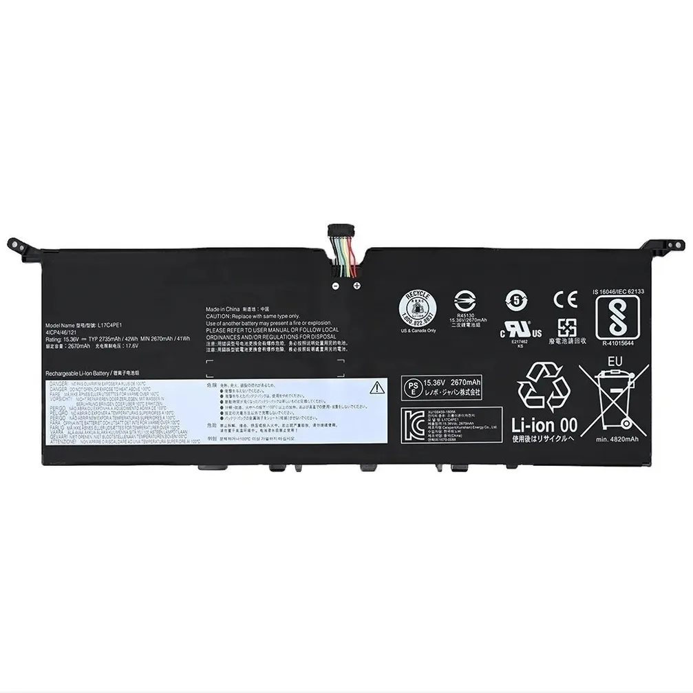 Lenovo L17C4PE1 Replacement Battery for 730S-13IWL and S730-13IWL Lenovo 42wh-lithium-l17c4pe1-high-quality-laptop-battery-for-lenovo replacement laptop battery