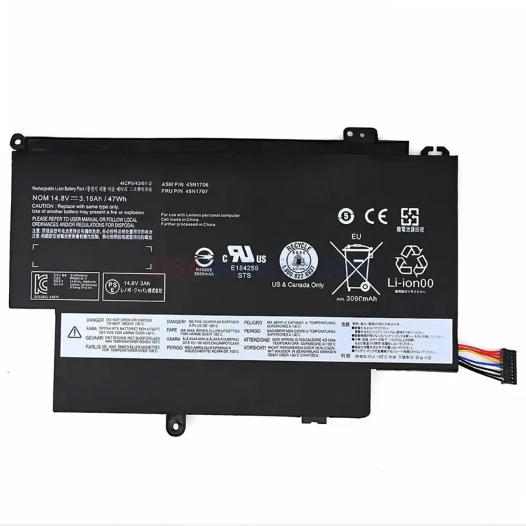 Lenovo 45N1705 replacement laptop battery for ThinkPad S1 Yoga