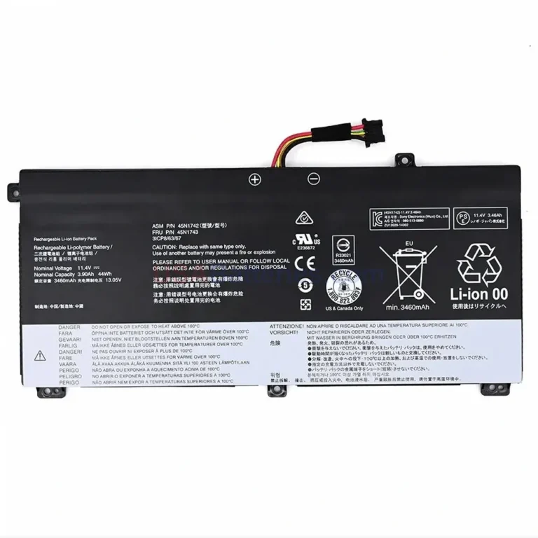 Lenovo 45N1743 replacement laptop battery