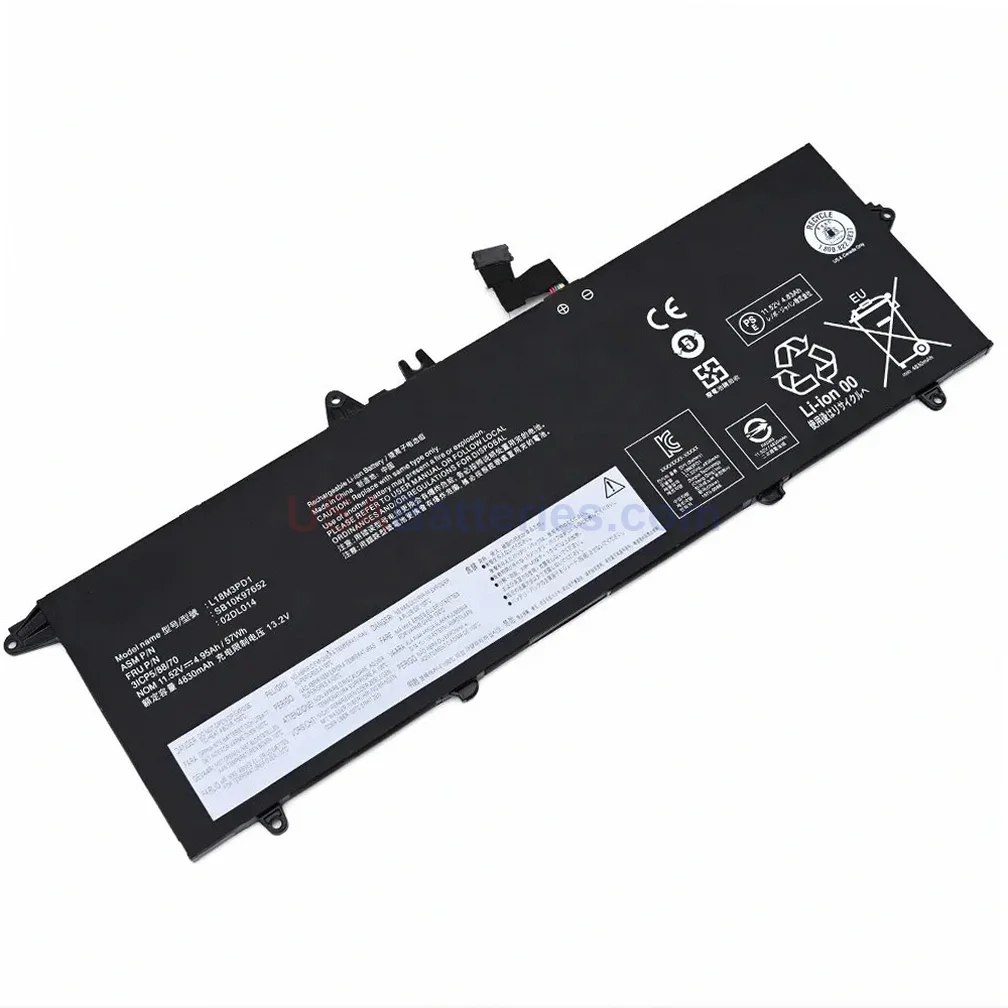 Lenovo 5B10W13910 battery Lenovo 5B10W13910 replacement laptop battery for ThinkPad T14s Gen 1