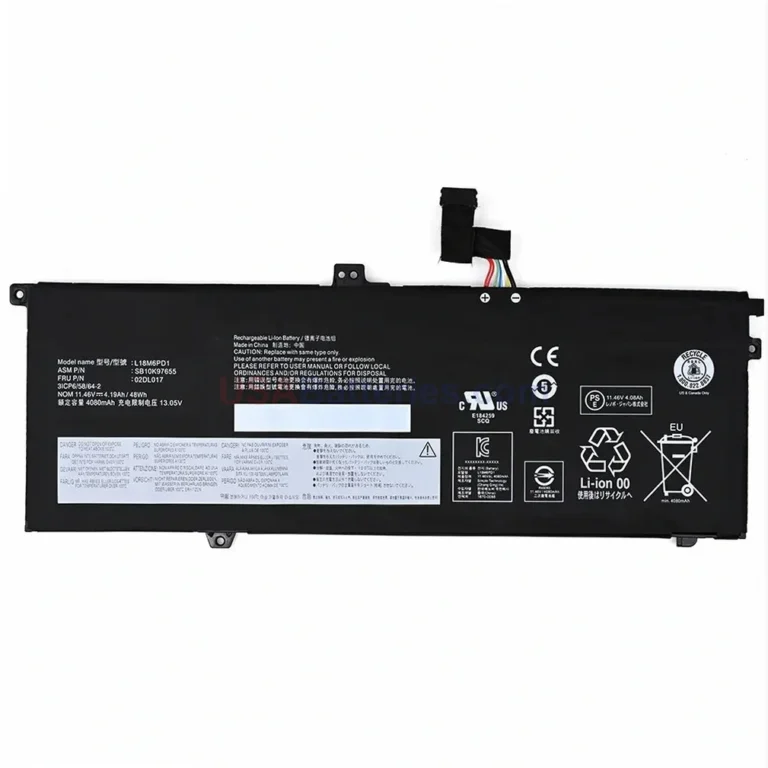 Lenovo 5B10W13923 replacement laptop battery for ThinkPad X13 R7