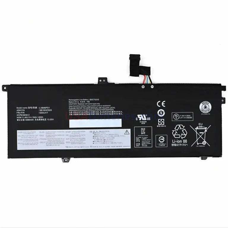 Lenovo 5B10W13925 replacement laptop battery for ThinkPad X13 R7