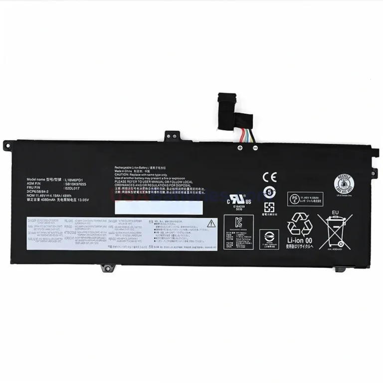 Lenovo 5B10W13926 replacement laptop battery for ThinkPad X13 R7