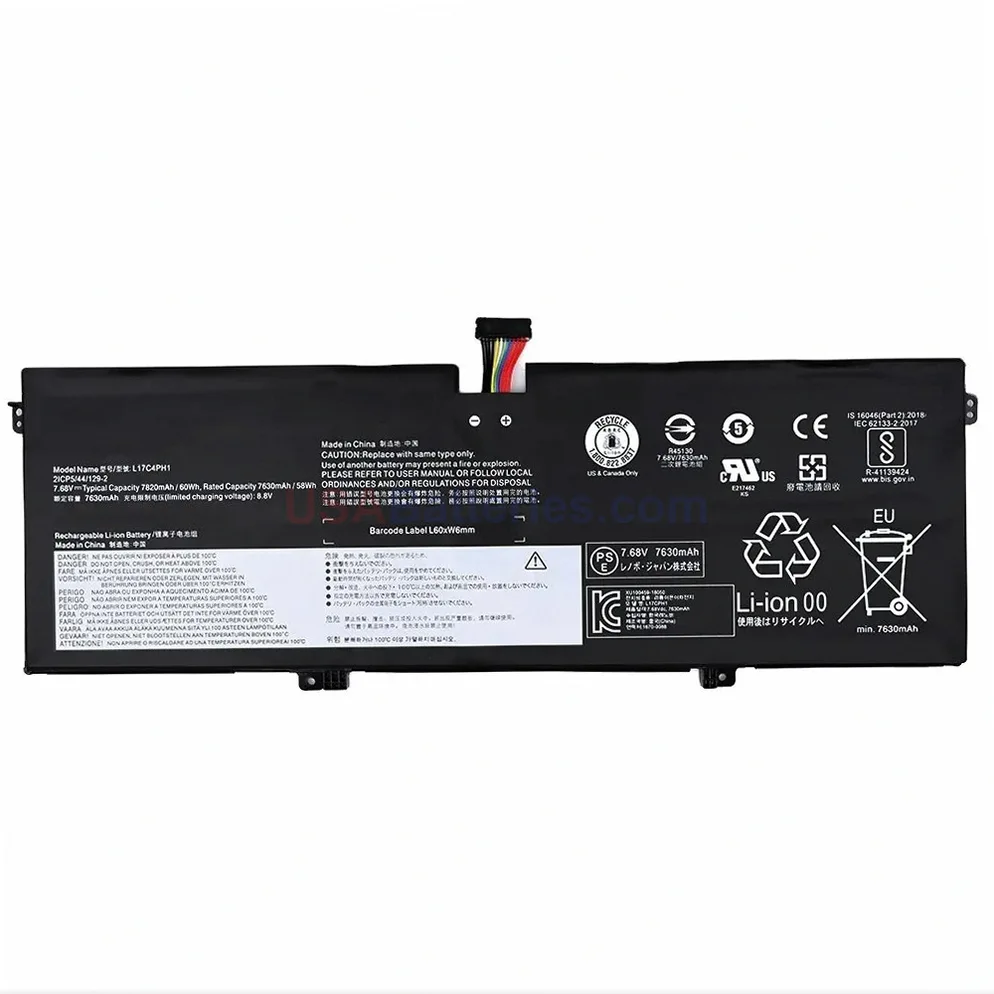 Lenovo 5B10W67176 battery Lenovo 5B10W67176 replacement laptop battery for Lenovo Yoga 7