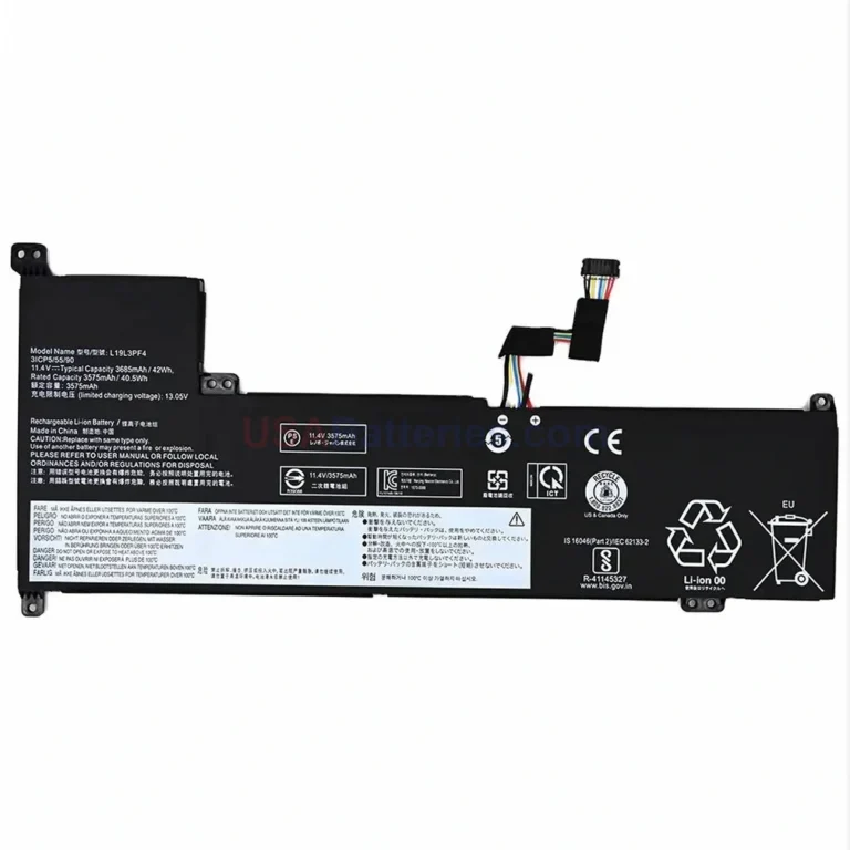 Lenovo 5B10W89838 replacement laptop battery for IdeaPad 3 17IIL