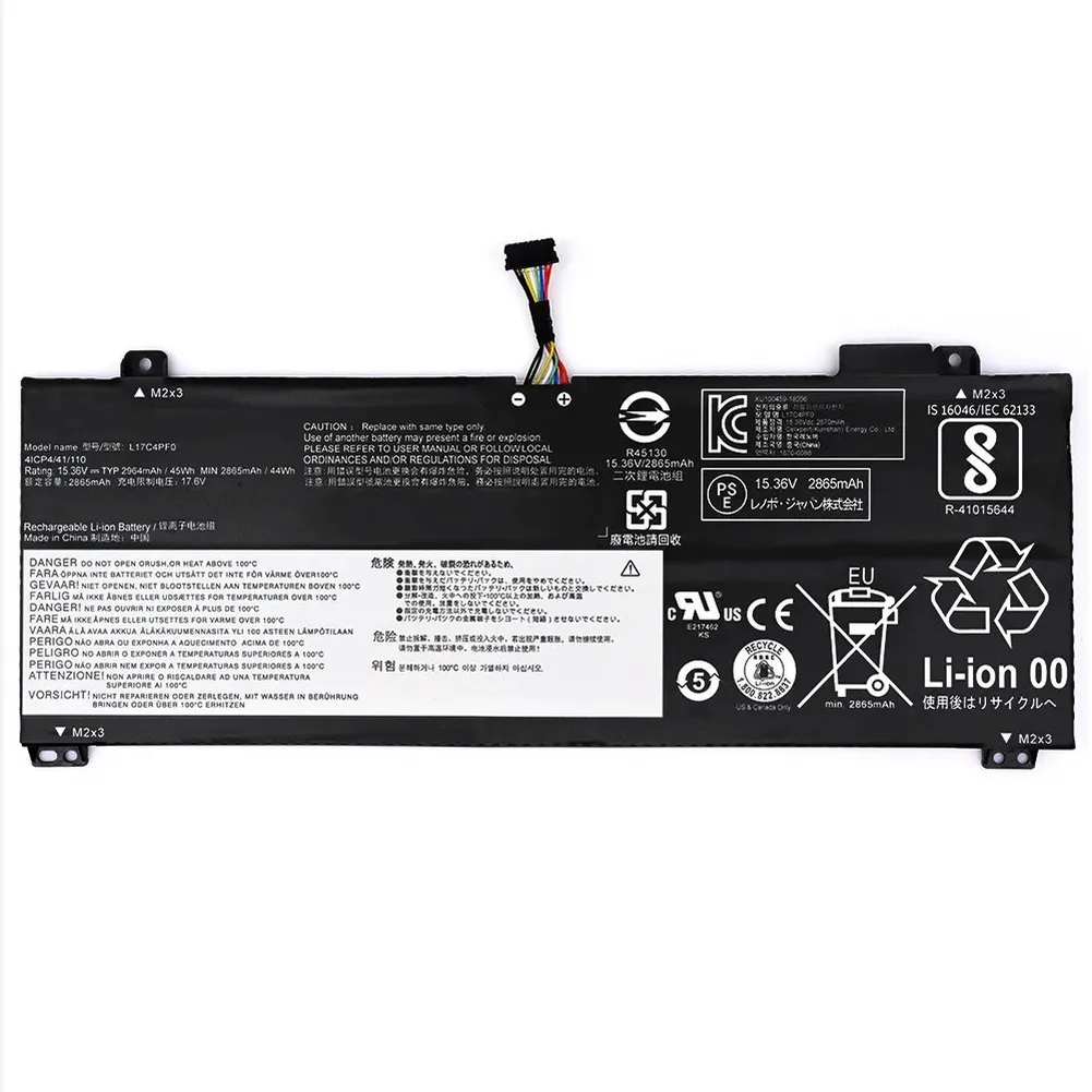 Lenovo L17C4PF0 Replacement Battery for IdeaPad 14IML and 14IWL Lenovo factory-wholesale-laptop-battery-l17c4pf0-for-lenovo-ideapad replacement laptop battery