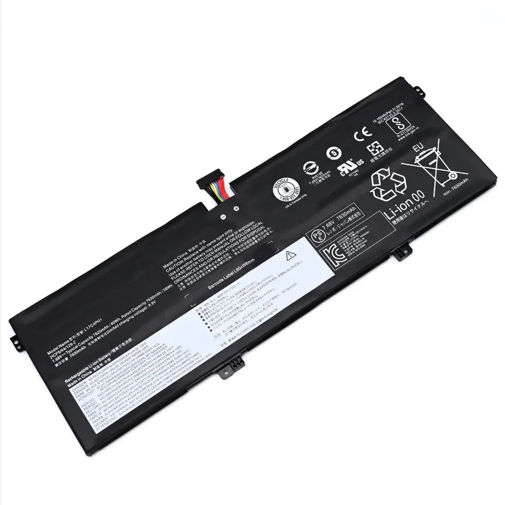 Lenovo L17C4PH1 Battery for Yoga 7 Pro-13IKB and C930-13IKB Lenovo l17c4ph1-58wh-7-68v-factory-new-rechargeable-battery-l17c4ph replacement laptop battery