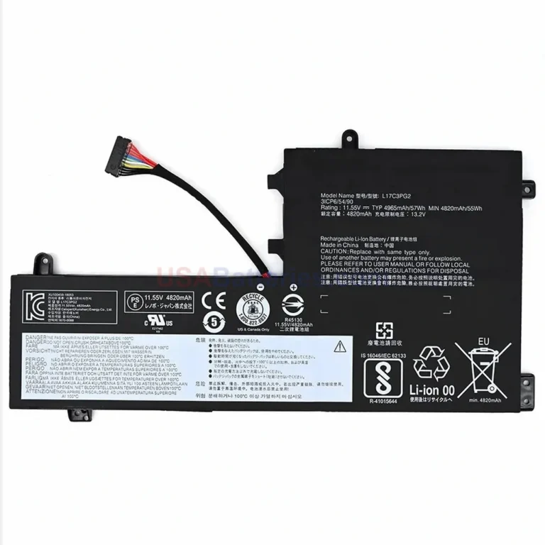 Lenovo L17L3PG1 replacement laptop battery for Legion Y530-15ICH Y7000-2019-PG0