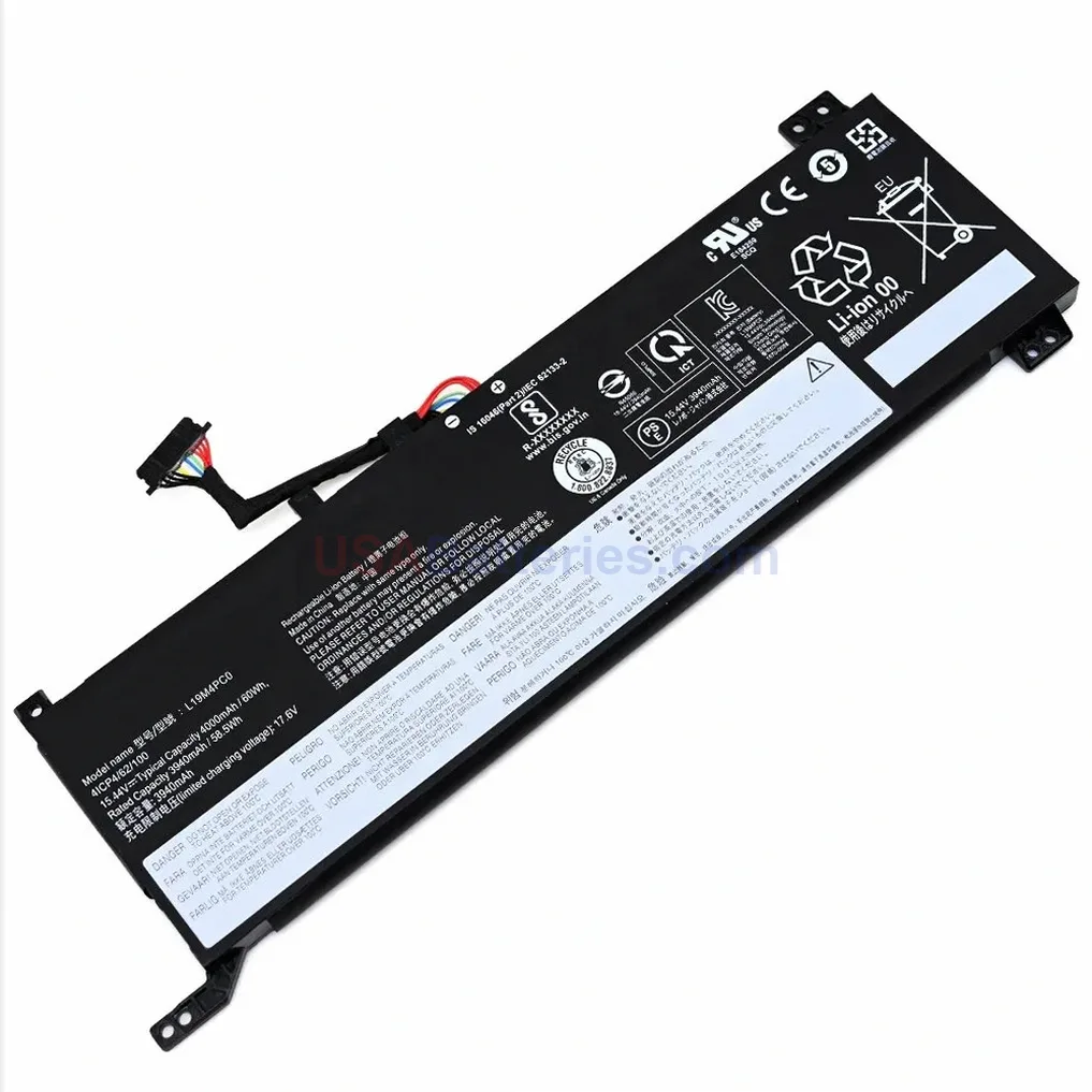 Lenovo L19C4PC0 battery Lenovo L19C4PC0 replacement laptop battery for Legion 5-15