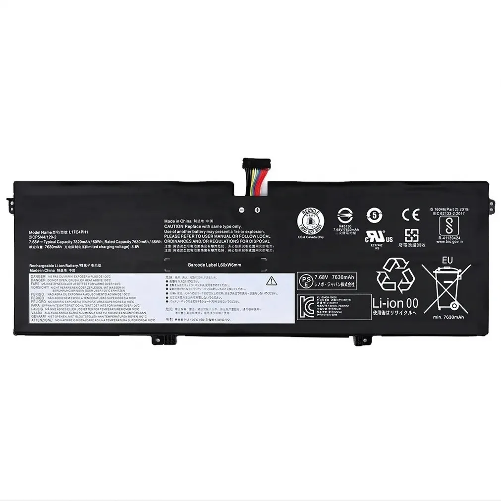 Lenovo L17C4PH1 Battery for Yoga 7 Pro, C930 and Yoga C930-13IKB Lenovo L17C4PH1 replacement laptop battery