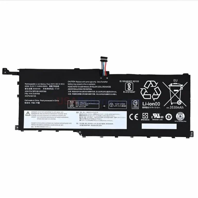 Lenovo SB10F46466 replacement laptop battery for Carbon X1 2016