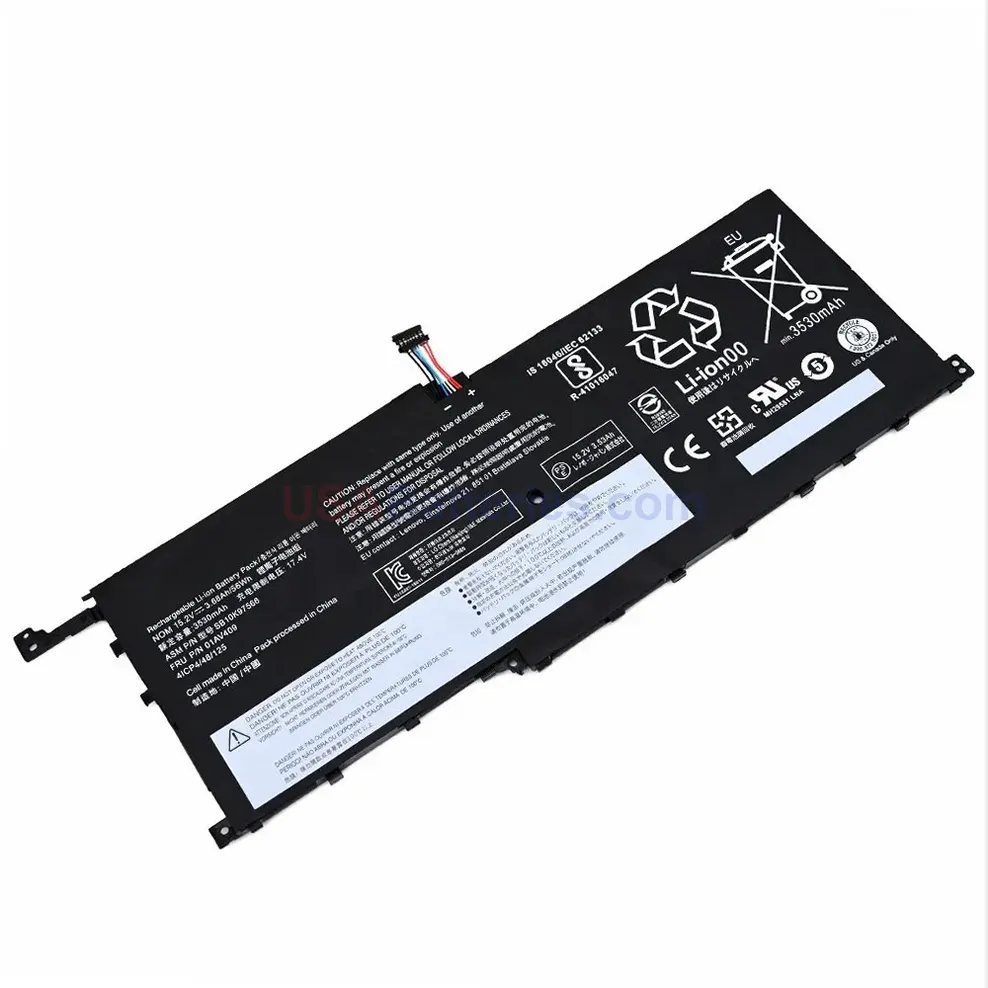 Lenovo SB10K97566 battery Lenovo SB10K97566 replacement laptop battery for ThinkPad X1 Carbon 4th Gen