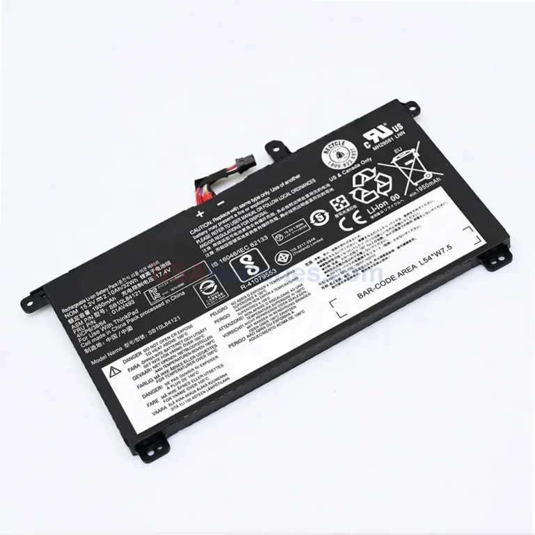 Lenovo SB10L84123 replacement laptop battery for ThinkPad T470 T480 T570 T580 P52s
