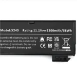 Lenovo X240 replacement laptop battery