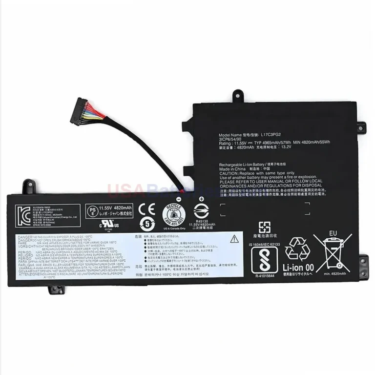 Lenovo Y7000P replacement laptop battery for Legion Y540 15IRH
