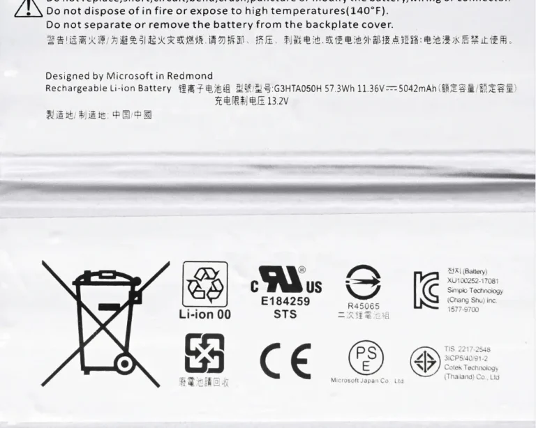 Microsoft Surface Book 2 high-quality-g3hta050h-g3hta049h-keyboard-battery-for-micros replacement laptop battery